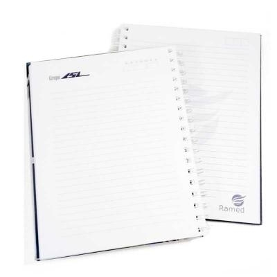Caderno de Reunião Personalizado - 25 x 18cm
